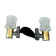 Targetti Sankey wall lamps in gilded brass, 1970's, Italy