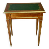 Louis XVI writing table with brass beading