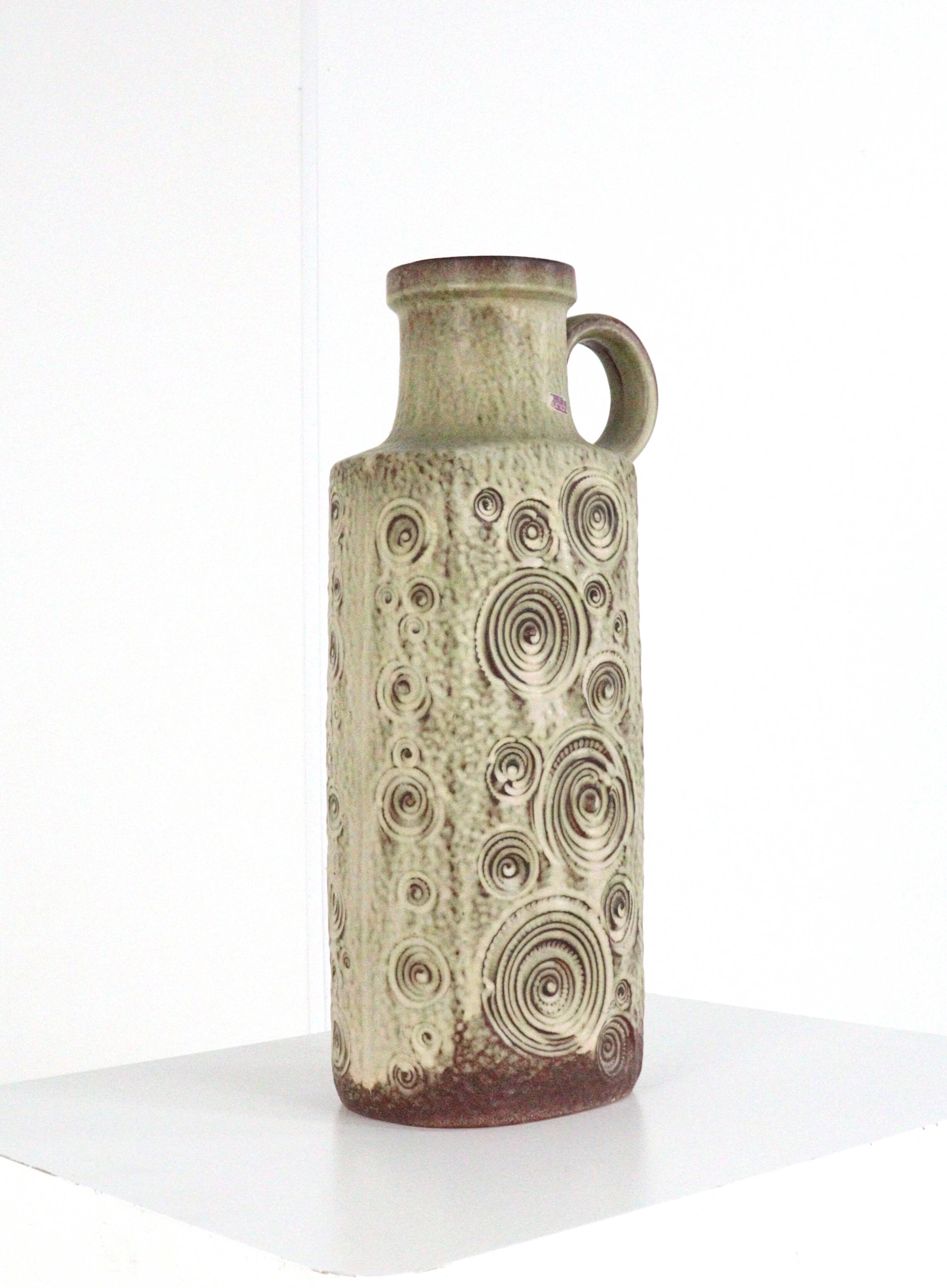 Vase de sol Scheurich Allemagne de l'Ouest 482-50