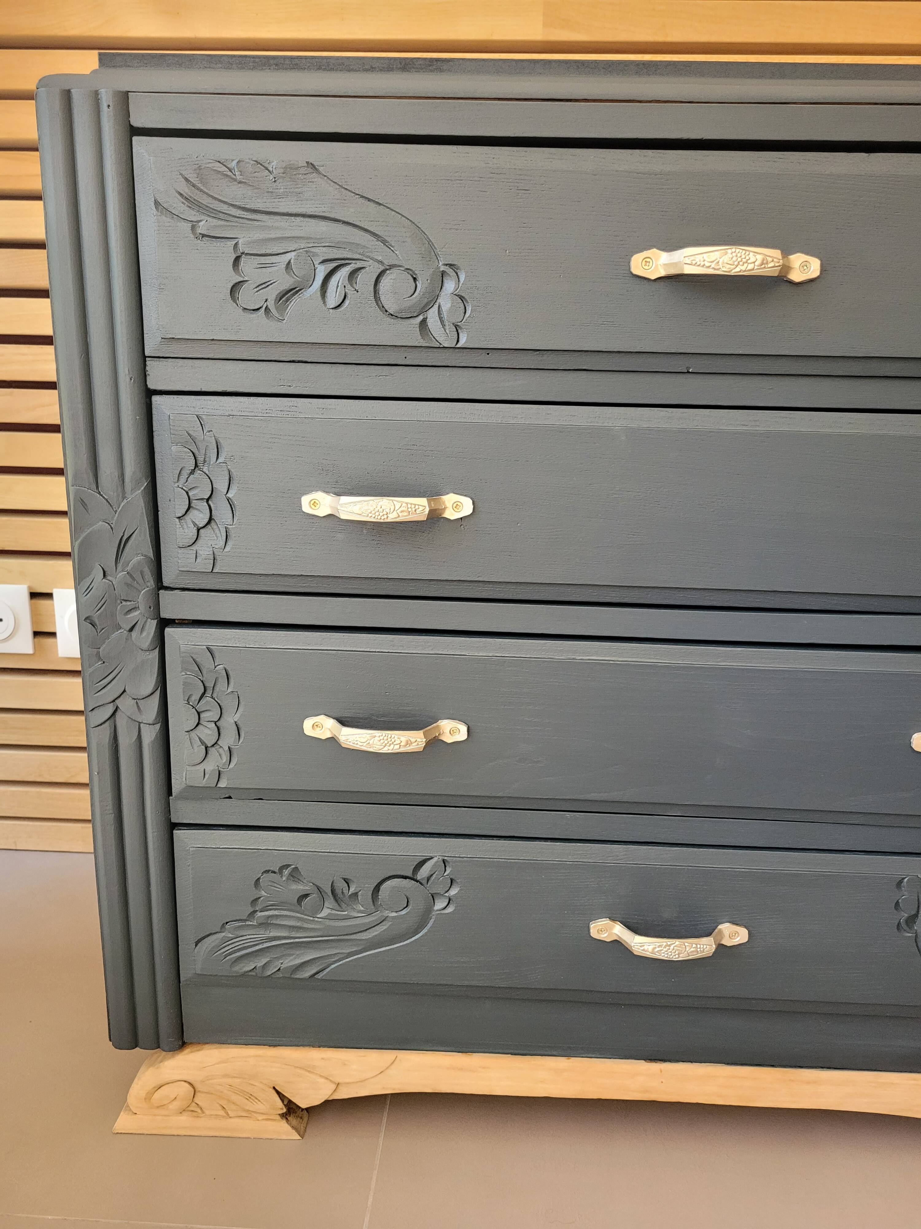 Commode art déco vintage