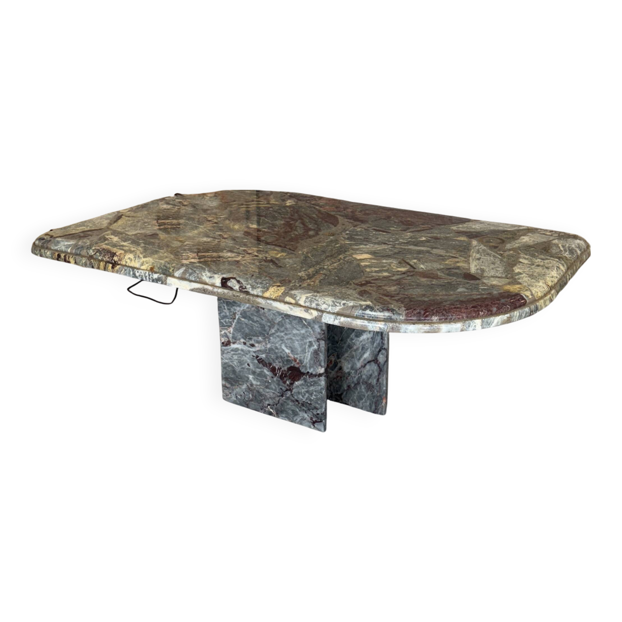 Green marble coffeetable