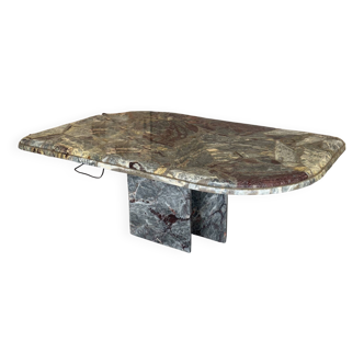 Table basse en marbre vert