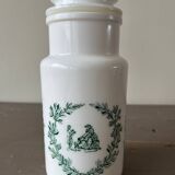 Opaline apothecary jar