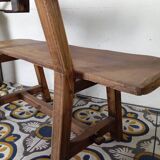 Brutalist bench bull's head file