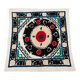 Vintage hand-embroidered tribal tapestry 130x137 cm