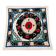Vintage hand-embroidered tribal tapestry 130x137 cm