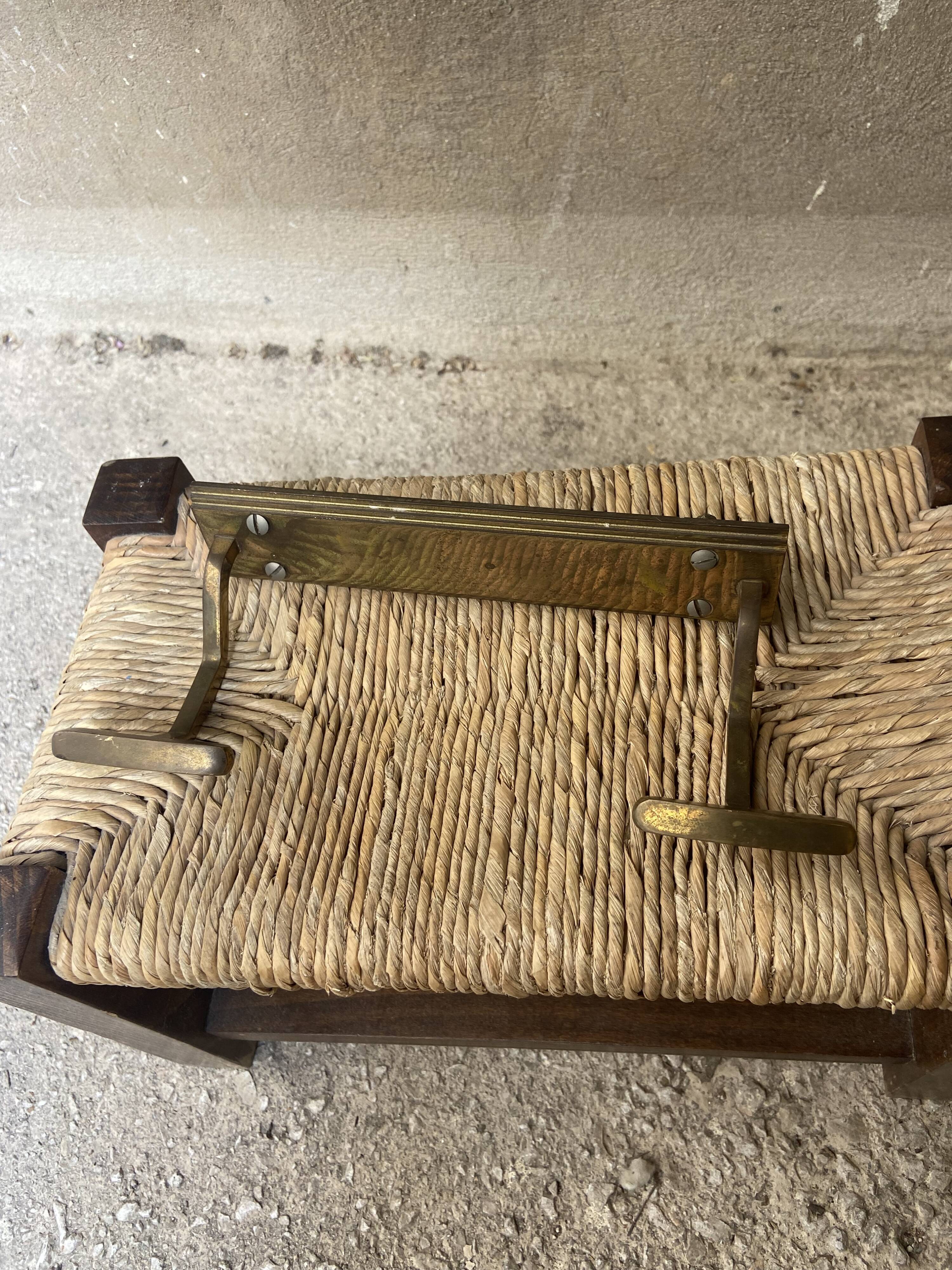 Double brass wall hook