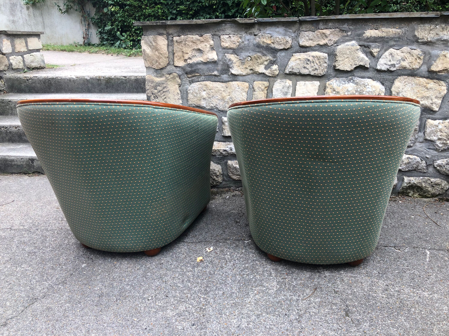 Pair of vintage armchairs