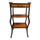 Table d'appoint antique Napoléon 3 avec marqueterie