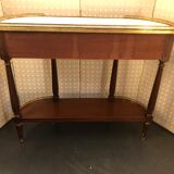 Louis XVI-style mahogany console