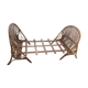 Lit corbeille taille enfant en rotin vintage