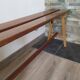 Paire de bancs vintage