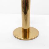 Hans-Agne Jakobsson Markaryd L 10232 Amber Glass Candle Holder 1960