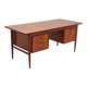 Freestanding executive desk by Oswald Vermaercke for V-Form, 1960s