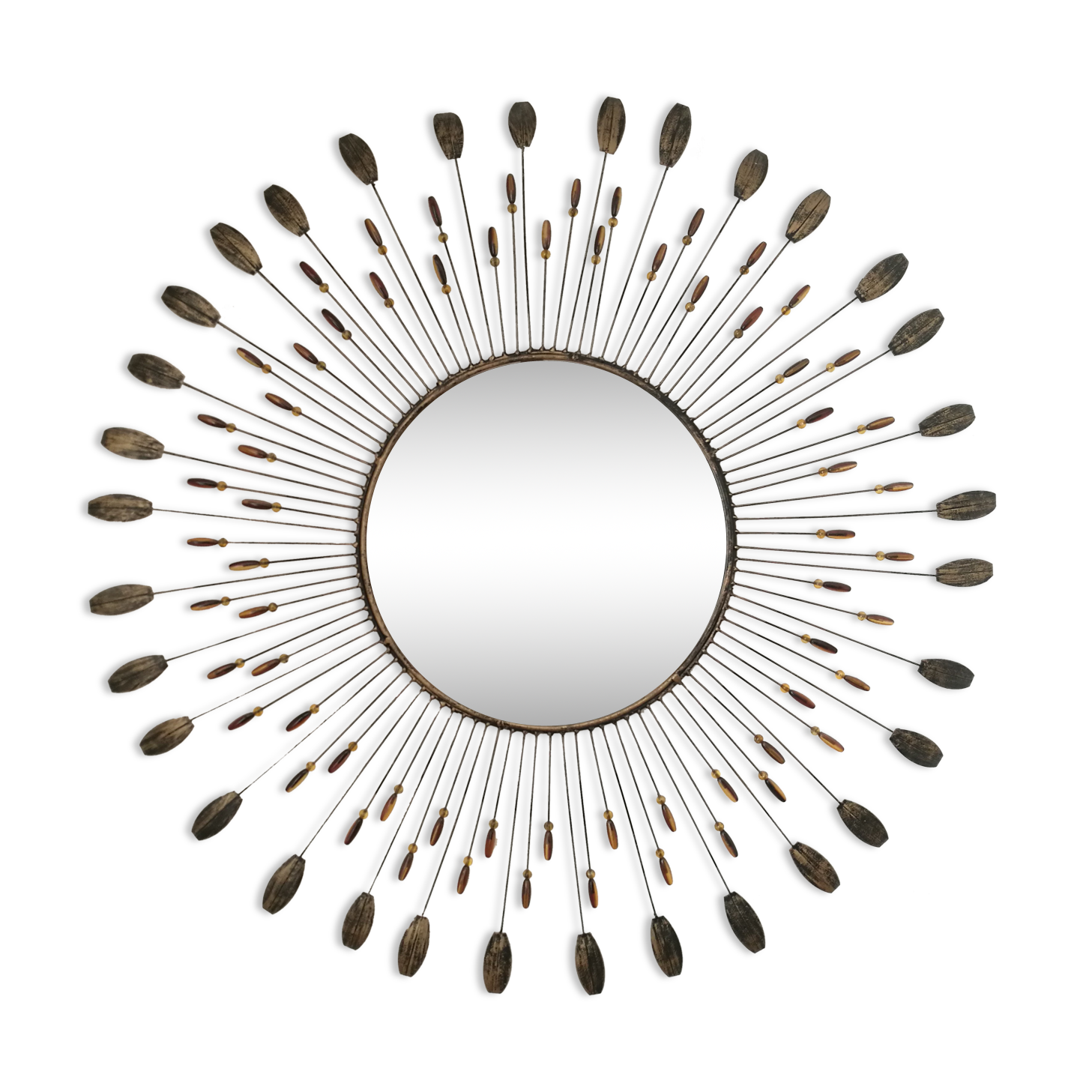 Ethnic mirror 75x75cm