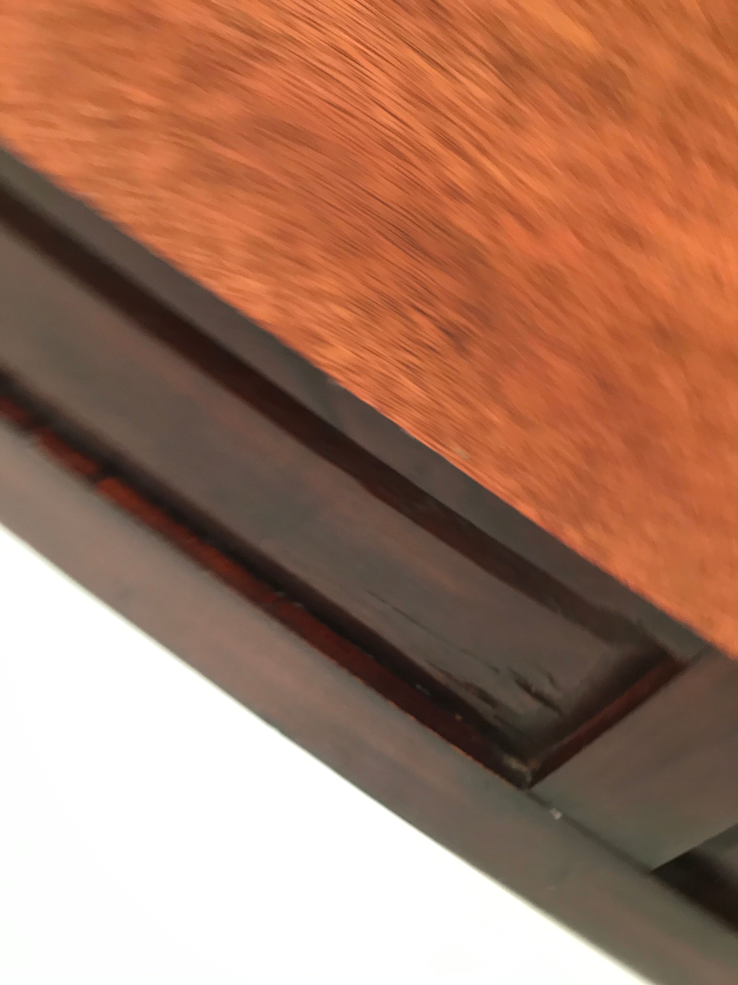 Vintage shuttered Indonesian mirror