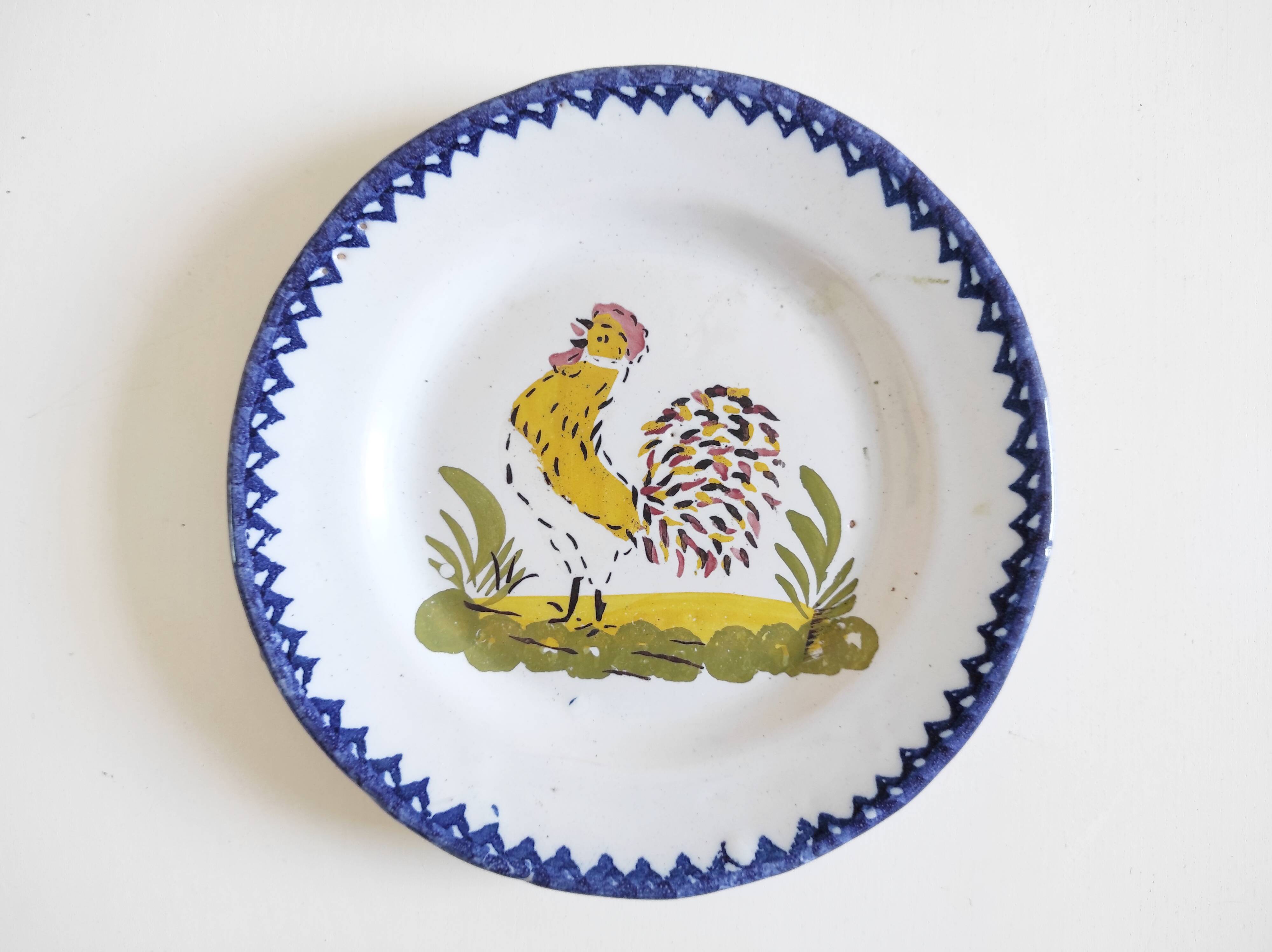 Rooster plate
