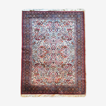 Handmade wool carpet Persian 206 cm