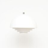 White Scandinavian lamp, 1990s