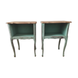Weathered nightstands