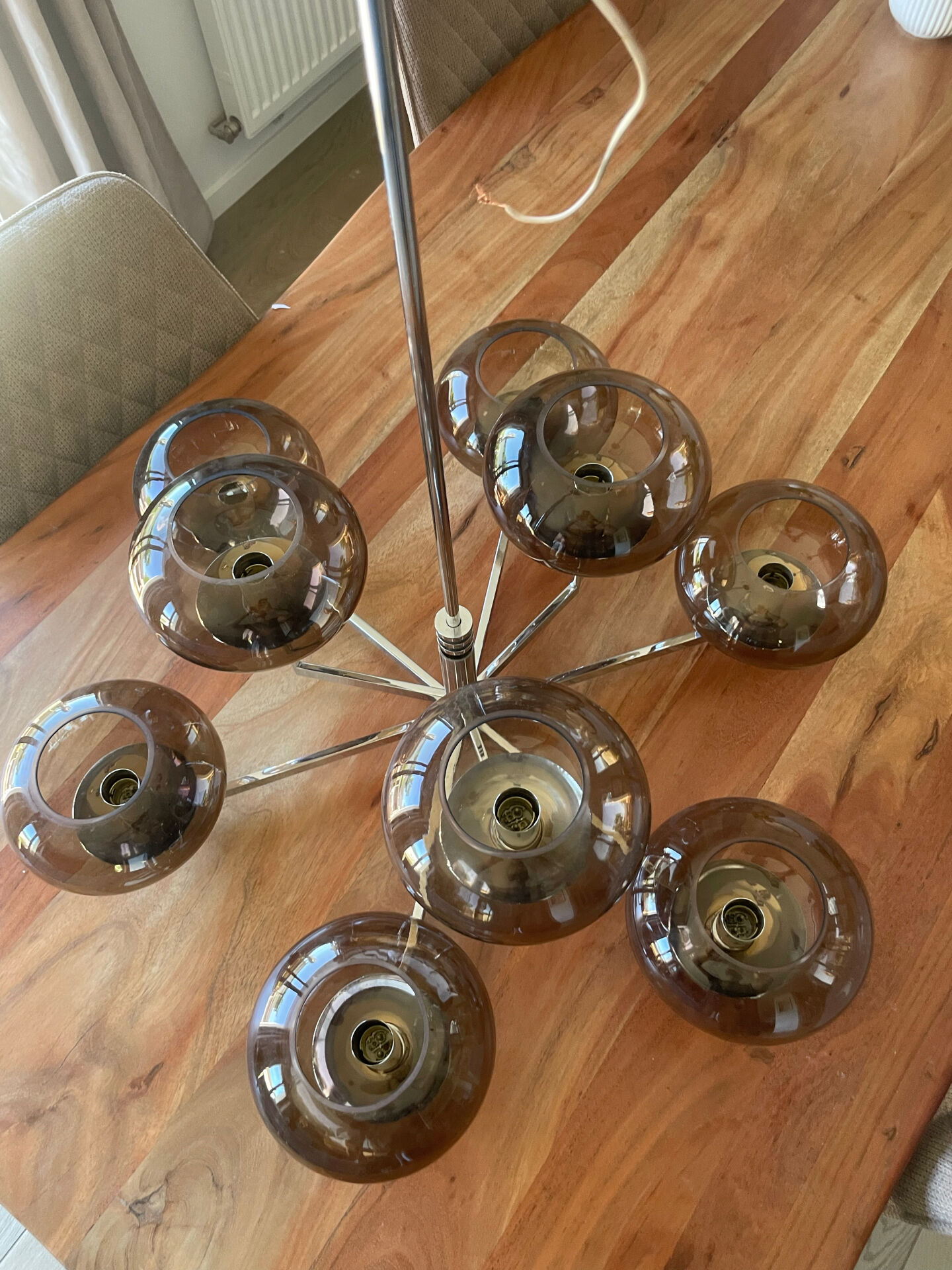 Chandelier Gaetano Sciolari 9 globes