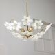 Vintage Italian Murano Glass Flower Chandelier