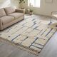 Tapis Beni Ouraine marocain traditionnelle artisanale taille 2/3 m