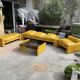 Vintage sofa set 70 Poltrona Frau