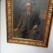 Portrait of a bourgeois, dated and signed.