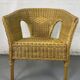 Fauteuil Gondole en rotin