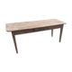 Table 181 cm de ferme merisier et chêne