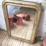 Mirror Louis Philippe flowered 75 x 109 cm