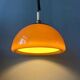 Vintage Cosack Leuchten Plexiglass Brown - Orange Pendant Lamp