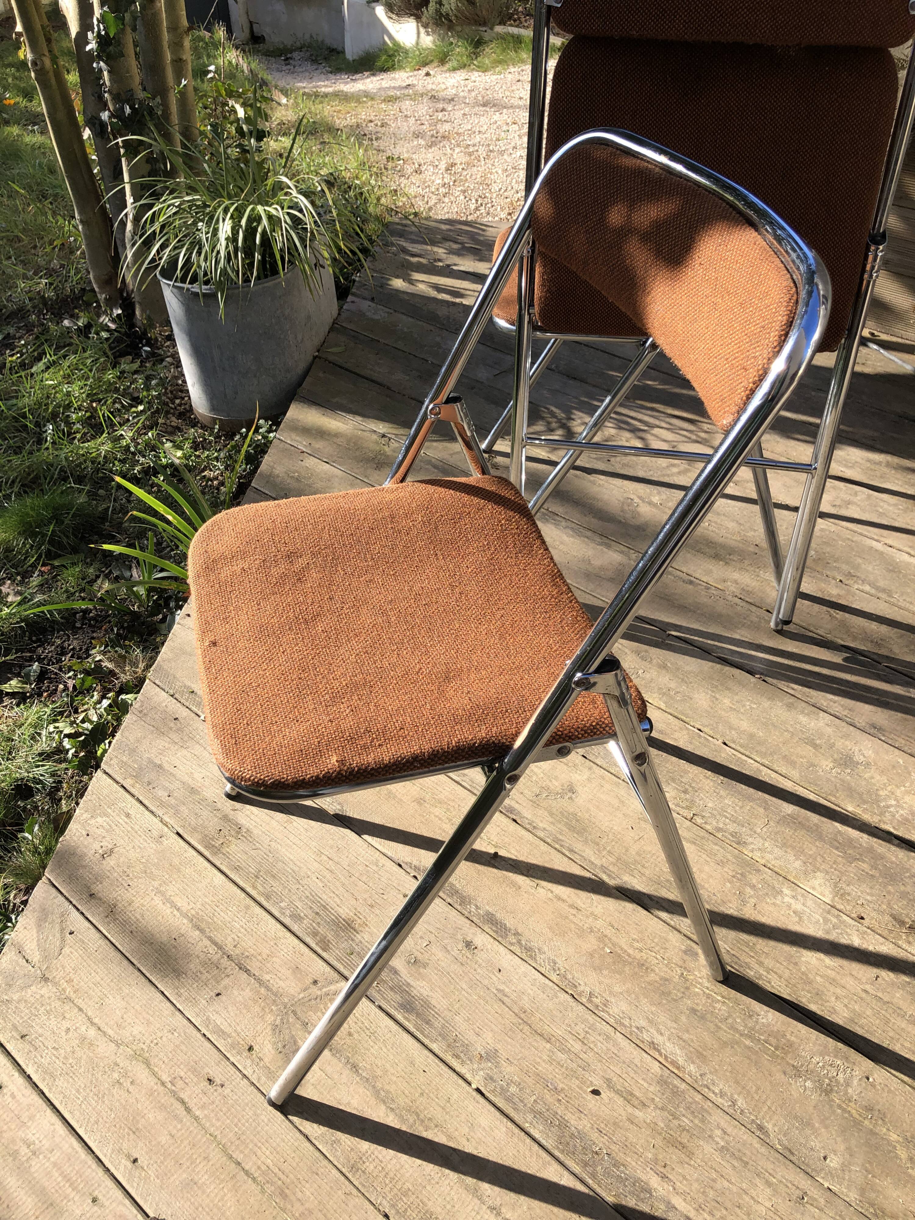 SOUVIGNET folding chairs made in France