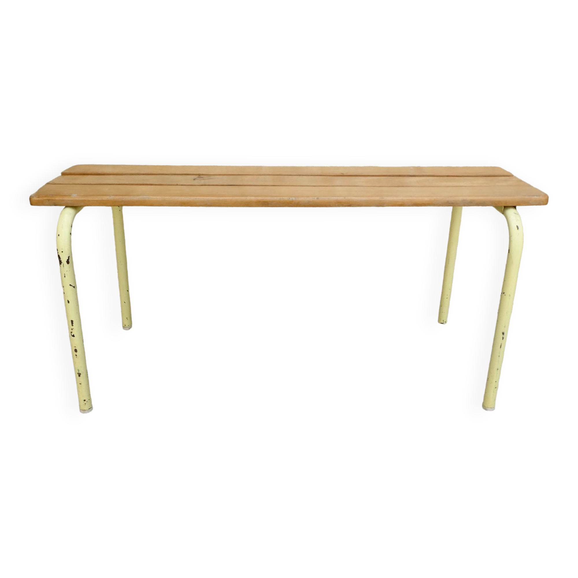 School bench from the 80s