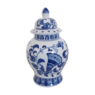Old lid pot - asian porcelain - herbalism-1970-80