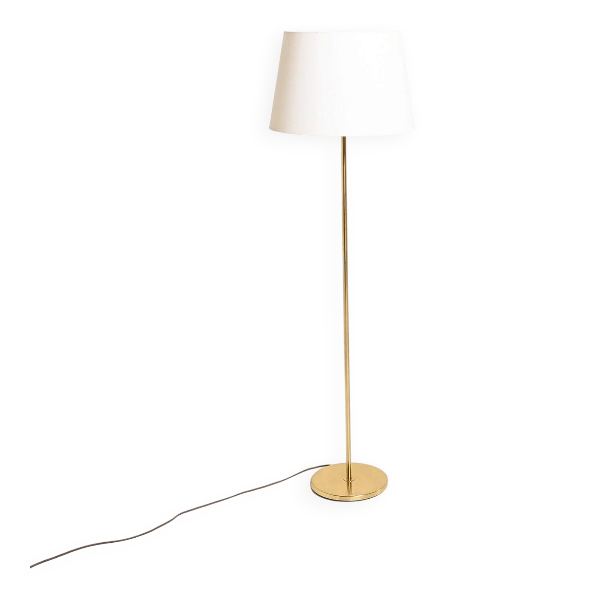 Lampe de sol scandinave vintage, années 60