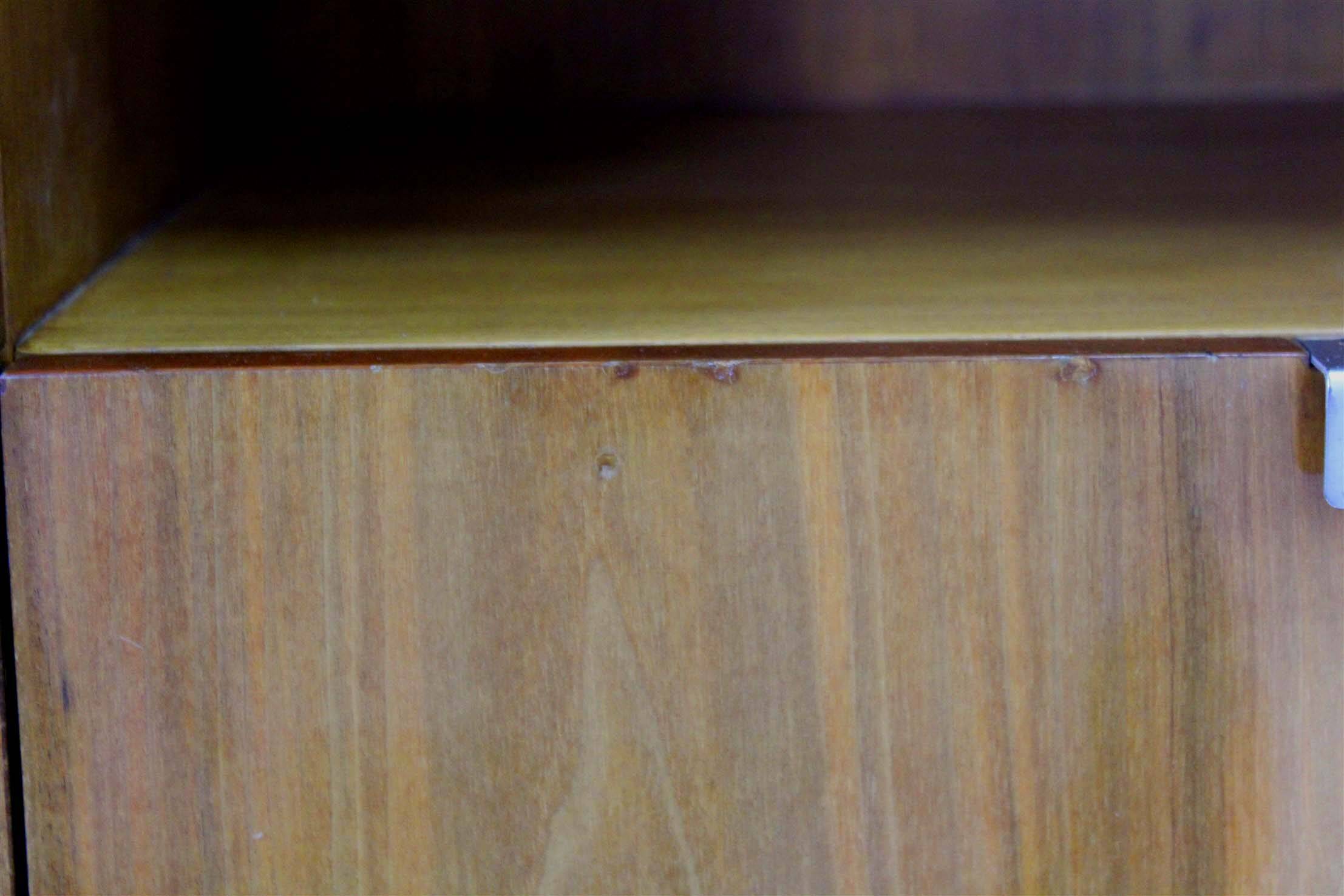 Mid-Century Ash and Walnut Wardrobe from Jitona, 1960s