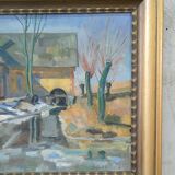 Albert Krüger, Scandinavian Modern Painting, 1928, Oil on Canvas, Framed