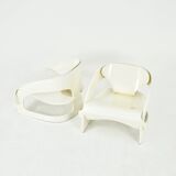 Pair of Model 4801 Armchairs by Joe Colombo for Kartell, 1960s