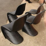 4 chairs "s" of Verner Panton 1960