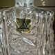 Anna Hutte crystal bottle from the 60s