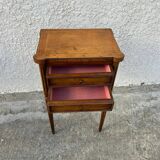 Pair of Louis XVI style bedside tables