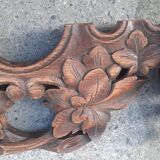 Wooden pediment