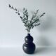 Ice porcelain vase