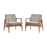 Pair of type 300-203 GFM-87 armchairs
