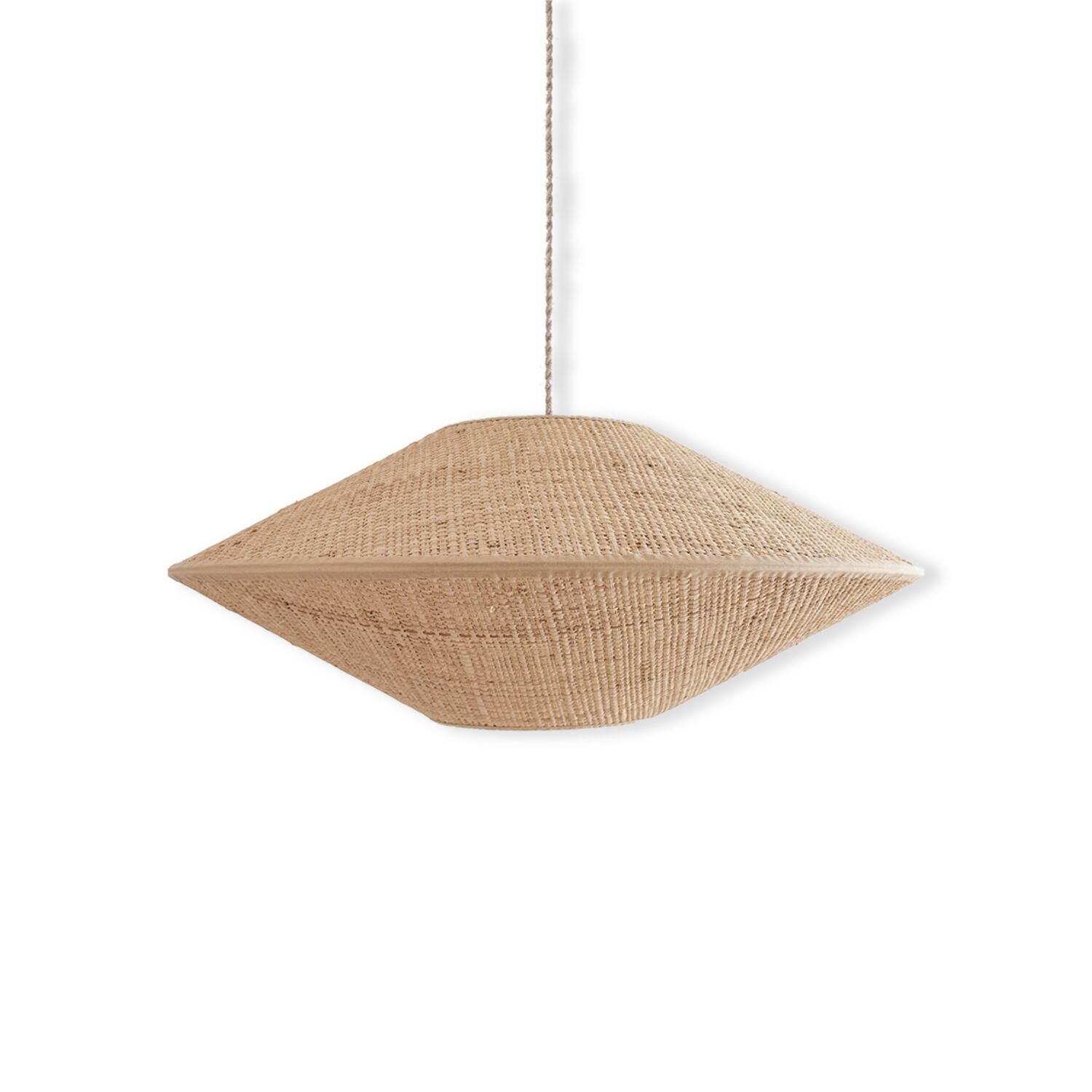 Woven rattan suspension