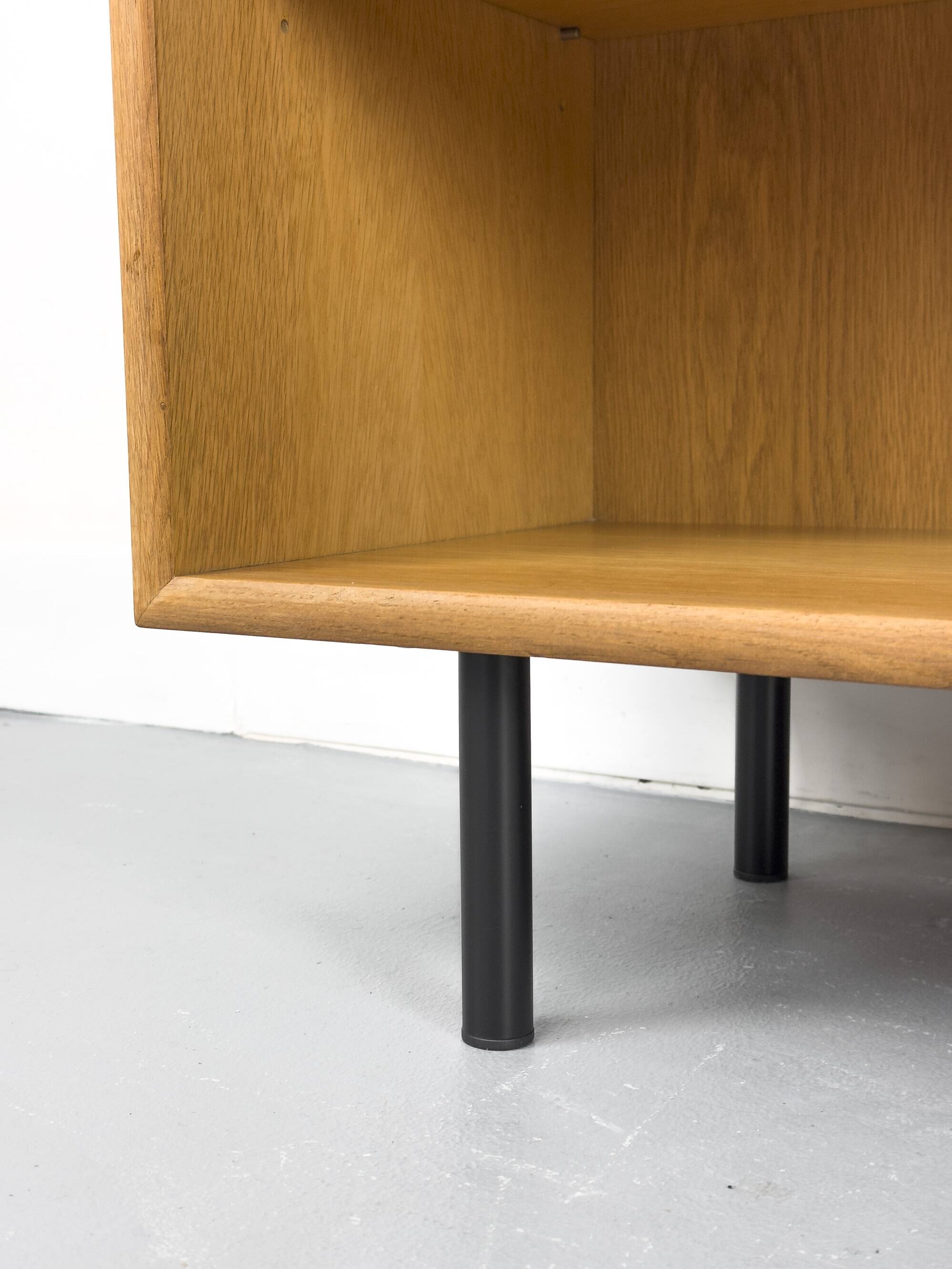 Vintage Oak Book Shelf from Wk Möbel, 1970s