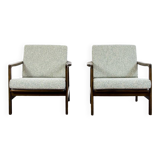 Pair of B7522 armchairs by Zenon Bączyk 1960's