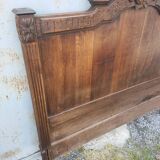 solid oak headboard